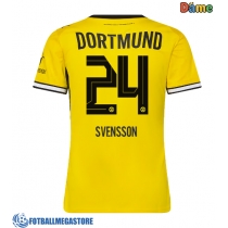 Fotballdrakt Dame Borussia Dortmund Daniel Svensson #24 Hjemmedrakt 2026-27 Kortermet